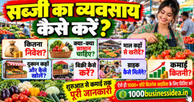 सब्जी का व्यवसाय कैसे करे